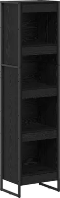 Image de Bibliothèque Chêne noir 40 x 30 x 155 cm Bois d'ingénierie