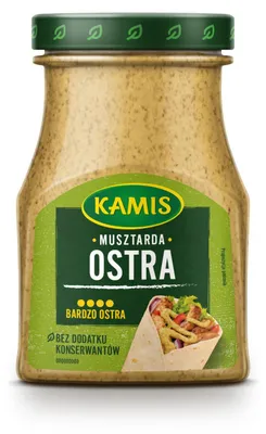 Immagine prodotto di Musztarda ostra Kamis 180 g