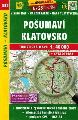 Zdjęcie produktu dla Posumavi - region Klatovy 1 : 40 000