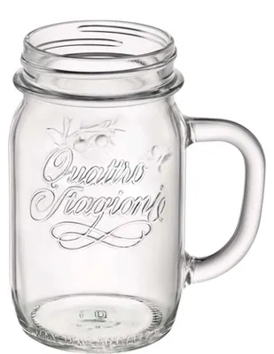 Produktbild von Quattro Stagioni Henkelglas 41,5cl;0,3l /-/ mit Dkl. - 12 Stück