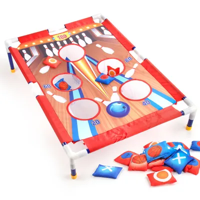 Produktbild von Sitzsack-Wurfspiel-Set für Jungen und Mädchen, geeignet für Familienspiele im Freien, entwickelt Koordinationsfähigkeiten für Jungen und Mädchen