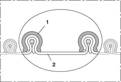Image de Tuyau d'aspiration et de soufflage CP VITON 459 EC 140 mm 152,00 mm 6 m
