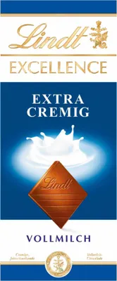 Produktbild von Lindt EXCELLENCE Extra Cremig Vollmilchschokolade (100g Tafel)