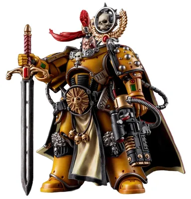 1/18 Actionfigur Warhammer Imperial Fists Praetor 20 cm