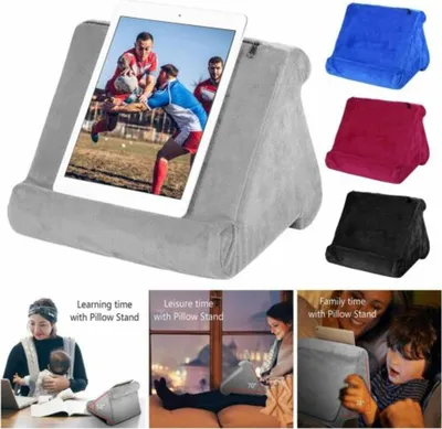 Produktbild von Kissenständer, Buchablage, Tablet-Sofa, Laptop-Kissenhalter, Mini-Tablet-Computer-Tablet-Halter, E-Reader, Smartphones