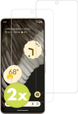 Immagine prodotto di Google Pixel 8 Pro Screenprotector: Pellicola protettiva in vetro Accezz 2 pack - Trasparente