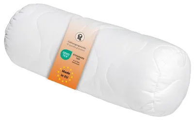 Zdjęcie produktu dla Poduszka ortopedyczna sleepling, model Nackenrolle, 15x40 cm, poduszka pod głowę, dekoracyjna poduszka, poduszka, seria Basic 100 – rozmiar 15 x 40 cm