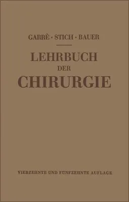 Obrázok produktu pre Lehrbuch der Chirurgie