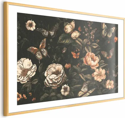 Produktbild von Posterpapier Poster - Rustic Garden 30x21 cm Blumen b-H-10019-ao-a