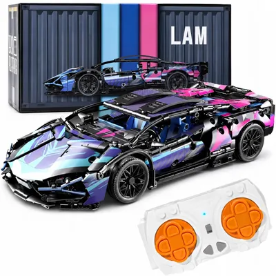 Image de Kit de construction technique, voiture télécommandée, échelle 1:14