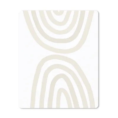 Produktbild von MuchoWow® Mauspad Mousepad Regenbogen - Pastell - Design - Abstrakt 19x23 cm - Mousepads - Maus Mat - Pad - Mausunterlage - Mauspads - Spielen