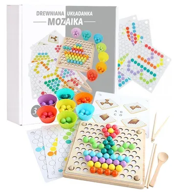 Image de Jeu en bois - Puzzle mosaïque
