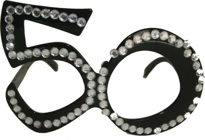 Produktbild von Crazy 50. Geburtstags Brille