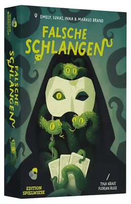 Produktbild von Edition SPIELWIESE Falsche Schlangen, Gesellschaftsspiel, Strategisches Bluffspi