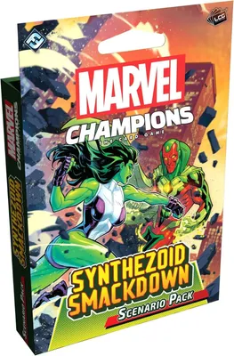 Zdjęcie produktu dla Asmodee Marvel LCG Synthezoid Smackdown Scenario Pack, Gra karciana, 12 lat(a), 30 min