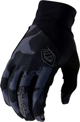 Produktbild von Troy Lee Designs Herren Handschuhe Flowline , Camo - Schwarz, L