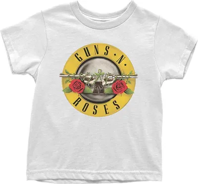 Image de Guns N Roses - T-shirt "Classic" pour enfants RO644 (92) (Blanc)