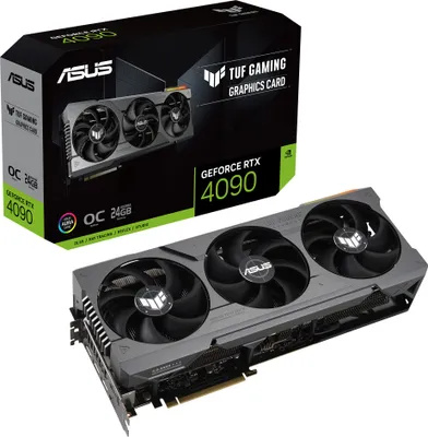 Image de ASUS 90YV0IE0-M0NA00 TUF Gaming TUF-RTX4090-O24G-GAMING NVIDIA GeForce RTX 4090 24 Go GDDR6X DLSS 3