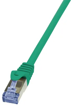Produktbild von LogiLink 7.5m Cat.6A 10G S/FTP Netzwerkkabel Grün 7,5 m Cat6a S/FTP (S-STP)
