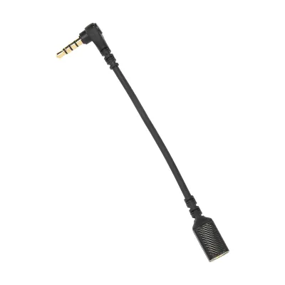 Immagine prodotto di Adattatore del cavo della cuffia, connettore di linea audio OFC, adattatore del cavo audio della cuffia, adattatore del cavo di estensione della cuffia, connettore del cavo audio per Steelseries, forniture della cuffia
