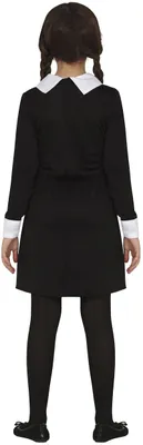 Produktbild von WEDNESDAY Addams Kleid Kostüm 122/134 cm