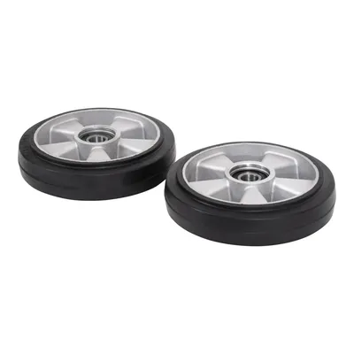 Produktbild von STIER Lenkräder-Set, für Hubwagen, aus Gummi für optimale Haftung, einfacher Radwechsel