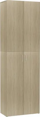Obrázok produktu pre vidaXL Kancelárska skriňa Sonoma dub 60x32x190 cm odvodený výrobok z dreva