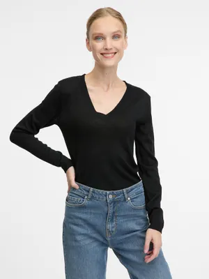 Produktbild von Orsay Schwarzer Damenpullover 1001109A00877__S