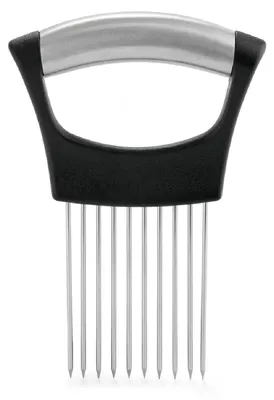 Produktbild von Karl Weis Zwiebelhalter mit 10 Drähten, Edelstahl, Kunststoff, 14,2 x 9,6 x 1,7 cm, 65,8 g