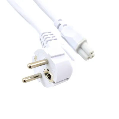 Produktbild von Stromkabel C5 EU Stecker weiß 65cm