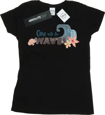 Produktbild von Disney - "One The Waves" T-Shirt für Damen BI33978 (S) (Schwarz)