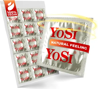 Produktbild von 50x YOSI Natural Kondome - Standardgröße