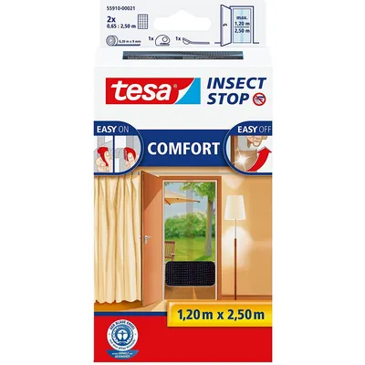 Obrázek produktu pro tesa Insect Stop síťka proti hmyzu Comfort XL na dveře Ochrana proti hmyzu