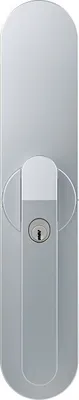 Produktbild von ABUS WINTECTO™ One silber - Smarter Terrassentür Fensterantrieb FCA4100S AL0125 gleichschließend