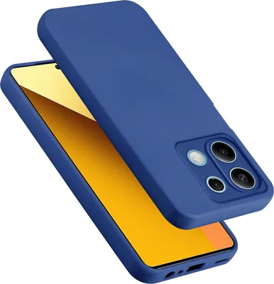 Image de Cadorabo Housse pour Redmi Note 13 5G Global Housse en silicone Housse pour téléphone portable en silicone liquide, résistant aux rayures et aux chocs pour Redmi Note 13 5G Global