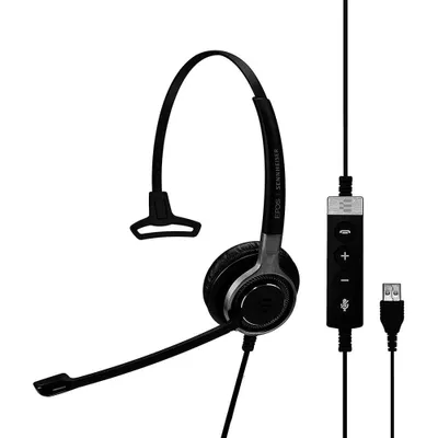 Zdjęcie produktu dla EPOS |  IMPACT SC 630 USB ML, Przewodowa, Połączenia/muzyka, 50 - 18000 Hz, 59 g, Zestaw słuchawkowy, Czarny, Srebrny