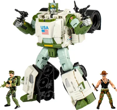 Obrázok produktu pre Transformers Collaborative G.I. Joe x Autobot Kup Triple T, 8 rok / roky, Plast, Viacfarebný