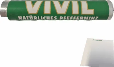 Produktbild von Vivil Rolle Pfefferminz (29g Rolle) + usy Block
