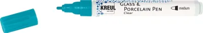 Obrázok produktu pre Kreul 42658 Fixka na sklo a porcelán Turquoise 1 ks