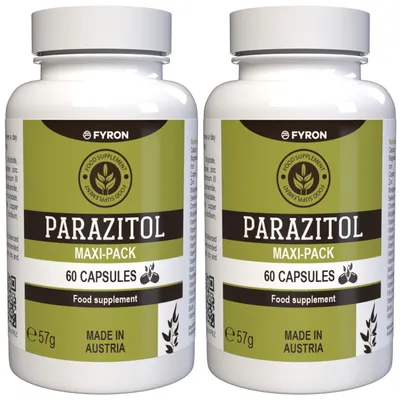 Produktbild von Parazitol – 120 Kapseln (2x 60 Kapseln), 2er Pack