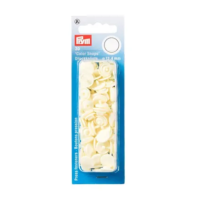 Obrázek produktu pro Prym 393122, Druky (patentky), Polyoxymetylen (POM), Perleťová, Matný, Kulatý, 1,24 cm