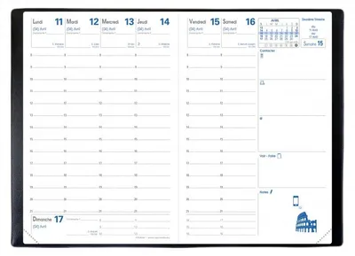 Productafbeelding van QUO VADIS 004005Q, QUO VADIS vulblok voor agenda "Zakelijk", 2026, 100 x 150 mm