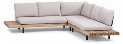Produktbild von Ecklounge-Set Lissabon | Sand | Akazienholz