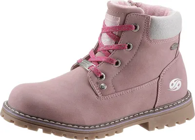 Produktbild von Dockers by Gerli Unisex Kinder Winterboots Stiefel gefüttert Mädchen Boots DockTex, Farbe:Rosa (Rosa), Größe:EUR 25
