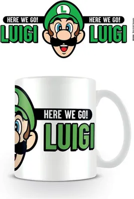 Produktbild von Pyramid International Super Mario Tasse Here We Go Luigi MG24846