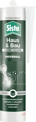 Produktbild von Sista Haus Universal, Kartusche, transparent, 1x280ml