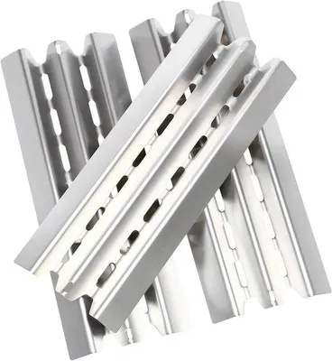 Immagine prodotto di Copertura in acciaio inossidabile 40x152 cm, in 3 pezzi, per barbecue