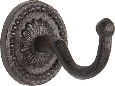 Produktbild von Clayre & Eef Wandhaken 6x9x6 cm Braun Eisen