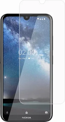 Produktbild von Nokia 2.2 Panzer Schutz Display Glas Panzerfolie 9H Echtglas