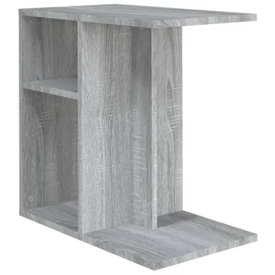 Obrázok produktu pre vidaXL Bočný stolík Grey Sonoma 50x30x50 cm Drevo Materiál